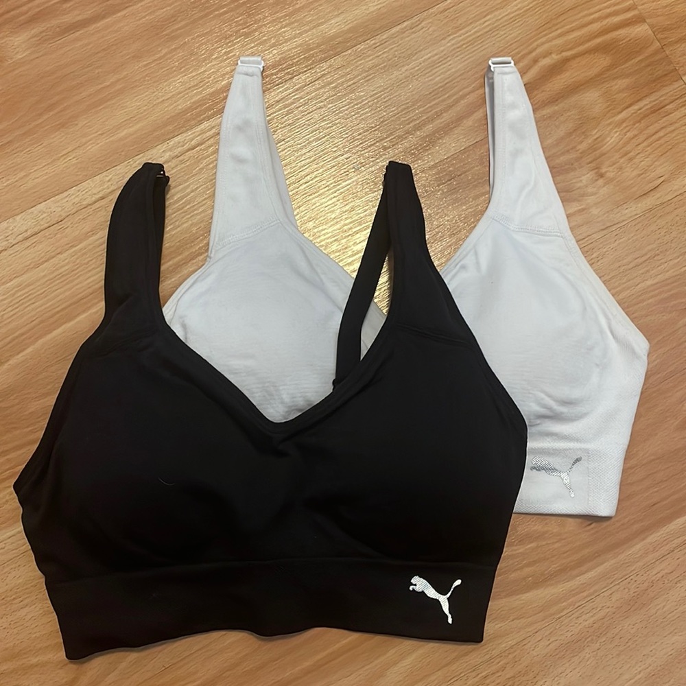 Puma Sports Bra Bundle - black and white